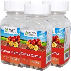 3 x Natural Farm Camu Camu 500 mg