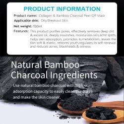 2 X Aichun Beauty Collagen Bamboo Charcoal 150 ml