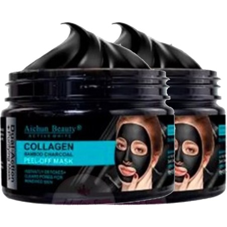 2 X Aichun Beauty Collagen Bamboo Charcoal 150 ml