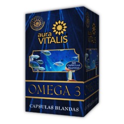 Aura Vitalis Omega 3 1000 mg - Tienda Naturista El Naranjal