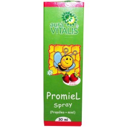 Aura Vitalis Promiel Infantil - Frutilla Spray 30ml - El Naranjal