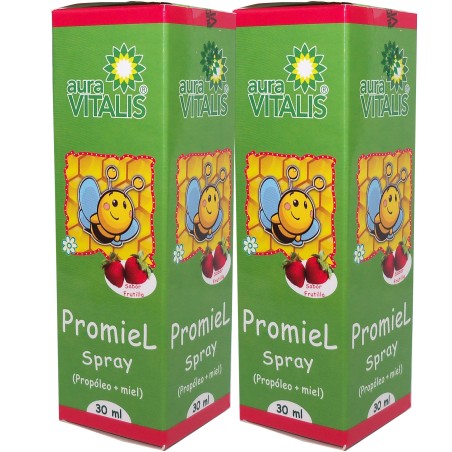 Aura Vitalis Promiel Infantil - Frutilla Spray 30ml - El Naranjal