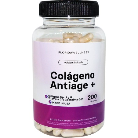 Colageno Antiage 465 mg - Tienda Naturista El Naranjal