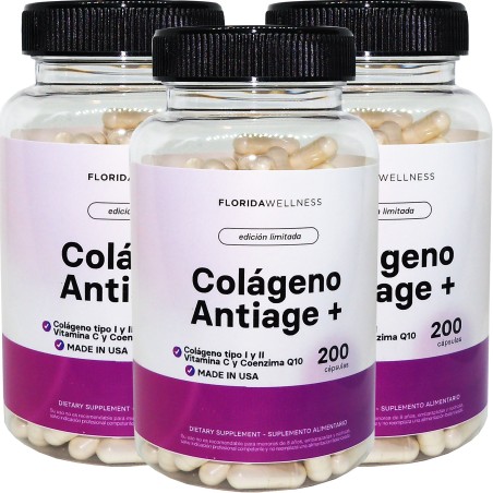 Colageno Antiage 465 mg - Tienda Naturista El Naranjal