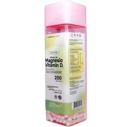 Citrato de Magnesio + Vitamina D3 400 mg